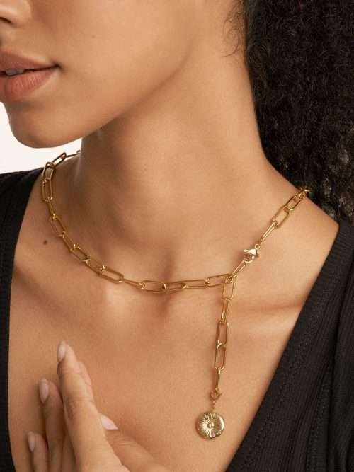 Dorose-Seldom Y-Halskette Gold-pendant-2